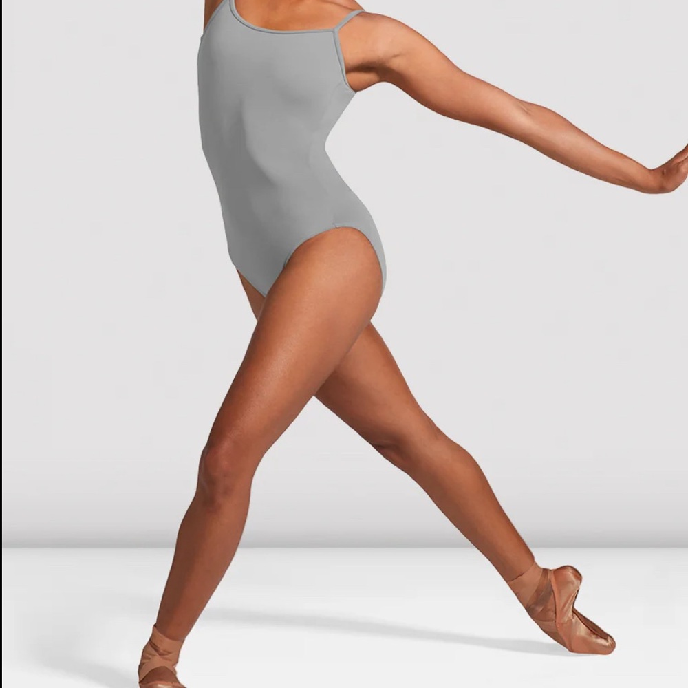 Bloch Light Gray Camisole Leotard